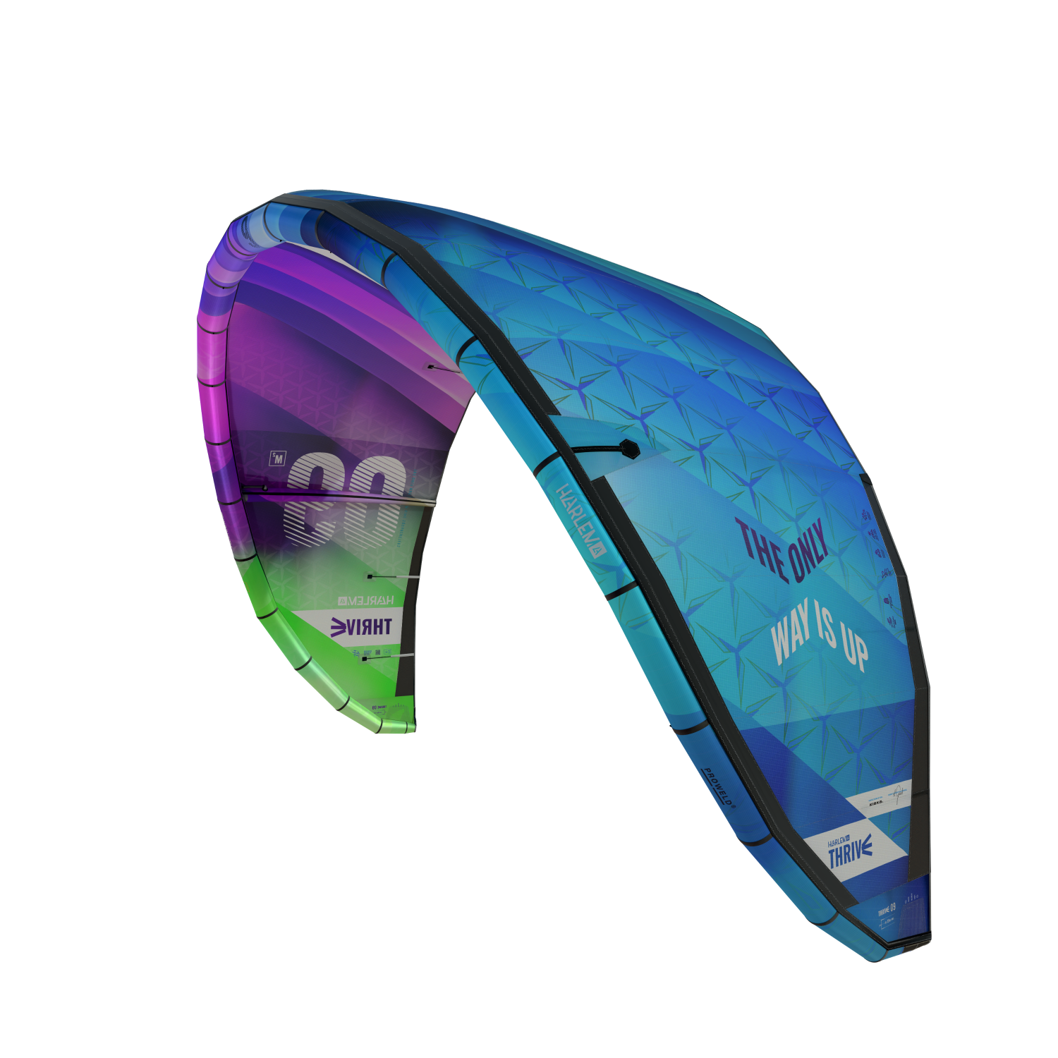 Harlem Thrive V1 Kitesurfing Set (Thrive V1 + Ascent + Lead Bar + Sneakers) - Image 2